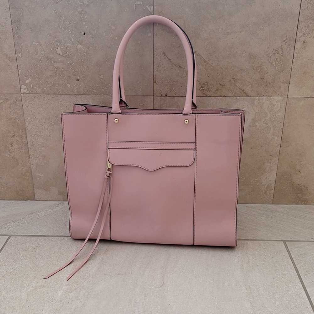 Rebecca Minkoff Tote bag, light pink, perfect for work/travel